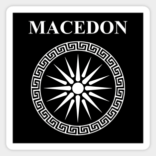 Ancient Macedon Symbol Sticker